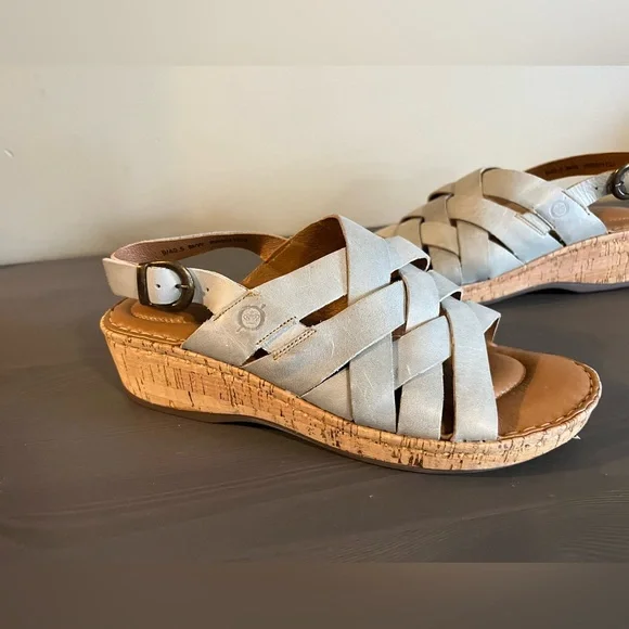 Born Laila Braided Leather Sandals - Picture 4 of 10